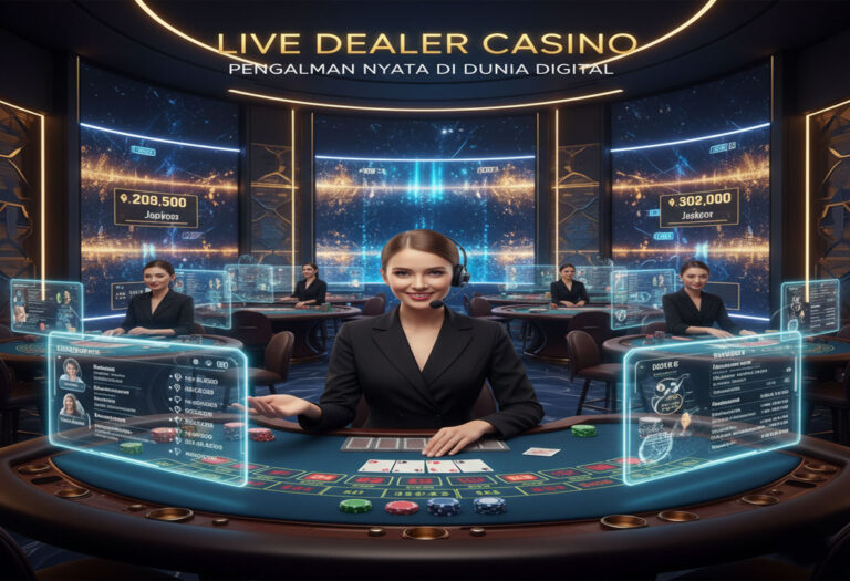 Live Dealer Casino: Pengalaman Nyata di Dunia Digital