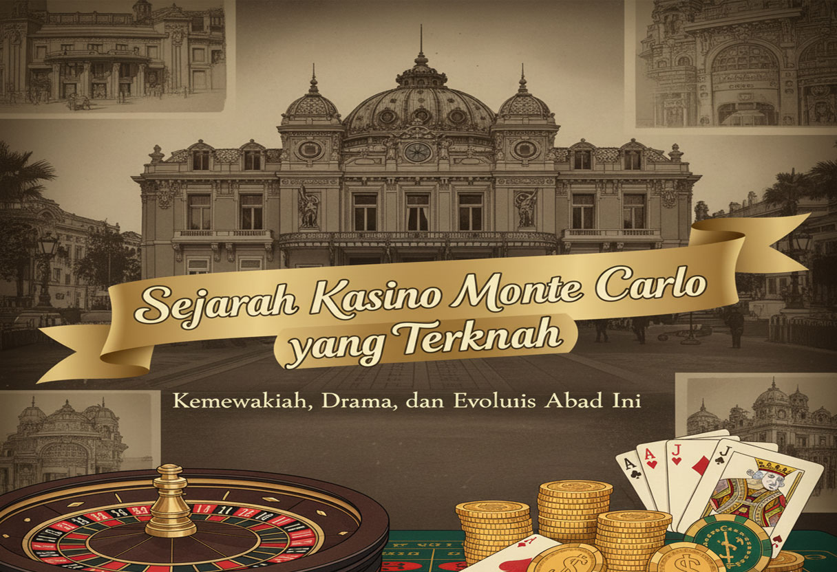 Sejarah Kasino Monte Carlo yang Terkenal