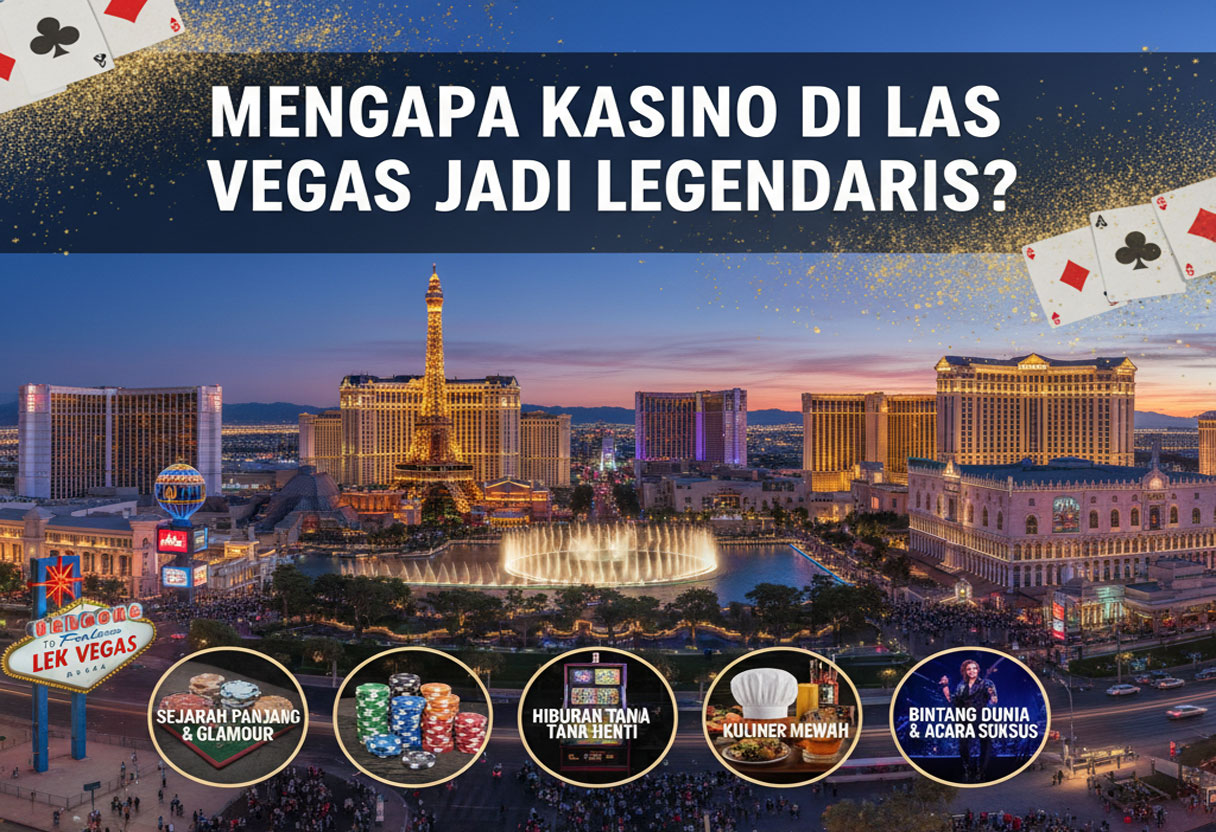 Mengapa Kasino di Las Vegas Jadi Legendaris?